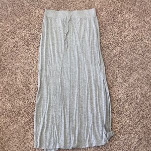 Maxi grey skirt